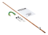 SRGROUND25 - Tripp Lite Copper Bus Grounding Bar for 24U and 25U Racks - Right-angle