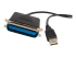 ICUSB128410 - StarTech.com 10 ft USB to Parallel Printer Adapter - Right-angle
