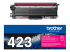 TN423M - Brother TN-423M - Magenta - Front