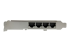 ST4000SPEXI - Startech 4 Port PCIe Network Card - 
