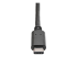 U428-06N-F - Eaton Tripp Lite Series 6 Inch USB 3.1 Gen 1 5 Gbps Cable USB Type-C USB-C to USB Type A M/F 6" - Close up