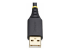 1P1FFCN-USB-SERIAL - StarTech 1ft/30cm USB to Null Modem Serial Adapter Cable, FTDI, RS232 - Close up