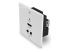38347 - LINDY - Video/audio/infrared/serial extender - Right-angle