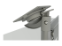 DMA1S - Chief Koncis Single Arm Desk Mount - Close up