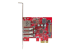 PEXUSB3S3GE - StarTech.com 3 Port PCI Express USB 3.0 Card + Gigabit Ethernet - Top