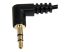 MU1MMS2RA - StarTech.com 1 ft. (0.3 m) Right Angle 3.5 mm Audio Cable - Close up
