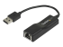 USB2100 - StarTech.com USB 2.0 to 10/100 Mbps Ethernet Network Adapter Dongle - Left-angle