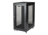 RK2433BKM - StarTech.com 24U Server Rack Cabinet, 4-Post Adjustable Depth (2" to 30") Network Equipment Rack Enclosure w/Casters/Cable Management/Shelf/Locking Dell PowerEdge, HP ProLiant ThinkServer - Right-angle