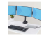 3MP2AG-MONITOR-ARM - Startech Triple Monitor Desk Mount For Up To Three 27in Screens, VESA 75x75/100x100, Tool-Less Arm Adjustments, C-Clamp/Grommet Mount, Spring-Assisted Arms - Right-angle