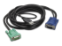 AP5823 - APC - Keyboard / video / mouse (KVM) cable - Left-angle