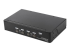 SV431DPUA2 - StarTech.com 4 Port DisplayPort KVM Switch, 4K 60Hz, Single Display, Dual Port UHD DP 1.2 USB KVM Switch with Integrated USB 2.0 Hub and Audio, Dell, HP, Apple, Lenovo, TAA Compliant - Right-angle