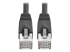 N262-010-BK - Eaton Tripp Lite Series Cat6a 10G Snagless Shielded STP Ethernet Cable (RJ45 M/M), PoE, Black, 10 ft. (3.05 m) - Close up