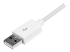 USBLT3MW - StarTech.com 3m (10ft) Long White Apple® 8-pin Lightning Connector to USB Cable for iPhone / iPod / iPad - Right-angle