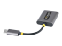 USBC-AUDIO-SPLITTER - StarTech.com USB-C Headphone Splitter, USB Type C Dual Headset Adapter w/Microphone Input, USB C to 3.5mm Adapter/Earphone Dongle, USB C to Audio Jack/Aux Output - Right-angle