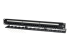 N052-024 - Eaton Tripp Lite Series 24-Port Cat5e Cat5 Rackmount Patch Panel 568B 110 Punch 1URM - Front