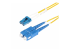 SMLCSC-OS2-3M - StarTech.com 3m (10ft) LC to SC (UPC) OS2 Single Mode Duplex Fiber Optic Cable, 9/125µm, Laser Optimized, 10G, Bend Insensitive, Low Insertion Loss - Right-angle