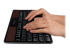 920-002929 - Logitech Wireless Solar K750 - Left side