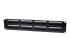 560283 - Intellinet Patch Panel, Cat6, UTP, 48-Port, 2U, Black - Back