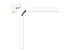 CBMCWD5020O - StarTech.com 20 Pack Cable Raceway Outside Corner Connectors for CBMCWD5020, Cable Management Accessories, Channel Raceway Fitting, Wiring Duct 90 Degree Outside Elbow, Plastic, UL Listed - Front