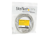 6ASPAT10MGR - Startech 10m CAT6A Ethernet Cable, 10 Gigabit Shielded Snagless RJ45 100W PoE Patch Cord, CAT 6A 10GbE STP Network Cable w/Strain Relief, Grey, UL Certified Wiring/TIA - Front