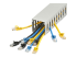 CBMWD5050 - StarTech.com Open Slot Cable Management Raceway with Cover, 2"(50mm)W x 2"(50mm)H, 6.5ft(2m) length, 1/4"(8mm) Slots, PVC Network Cable Hider/Wall Wire Duct, Max 80 Cables, UL Listed - Close up