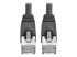N262-025-BK - Eaton Tripp Lite Series Cat6a 10G Snagless Shielded STP Ethernet Cable (RJ45 M/M), PoE, Black, 25 ft. (7.62 m) - Close up