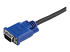 SVECONUS10 - StarTech.com 10 ft Ultra Thin USB VGA 2-in-1 KVM Cable - Close up