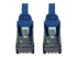 N262-S06-BL - Eaton Tripp Lite Series Cat6a 10G Snagless Shielded Slim STP Ethernet Cable (RJ45 M/M), PoE, Blue, 6 ft. (1.8 m) - Front