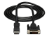 DP2DVIMM6 - StarTech.com 6ft / 1.8m DisplayPort to DVI Cable - Front