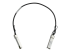 SFPH10GBC05M - Startech Cisco SFP-H10GB-CU0-5M Compatible 0.5m 10G SFP+ to SFP+ Direct Attach Cable Twinax, 10GbE SFP+ Copper DAC 10Gbps Low Power Passive Transceiver Module DAC Firepower ASR9000 - Front