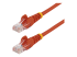 45PAT5MRD - StarTech.com 5m Red Cat5e / Cat 5 Snagless Ethernet Patch Cable 5 m - Right-angle