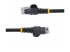 N6PATC3MBK - Startech 3m CAT6 Ethernet Cable, 10 Gigabit Snagless RJ45 650MHz 100W PoE Patch Cord, CAT 6 10GbE UTP Network Cable w/Strain Relief, Black, Wiring is UL Certified/TIA - Multi-angle