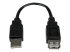 USBEXTAA6IN - StarTech 6in USB 2.0 Extension Adapter Cable A to A - Front