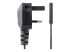PXTNB2SUK6 - StarTech.com 6ft (1.8m) UK Laptop Power Cable, BS 1363 to C7, 2.5A 250V, 18AWG, Black, AC Notebook/Laptop Replacement Cord, Printer Cable, UK Laptop Charger Cord, BS 1363 to IEC60320 C7 - Left side