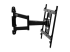 BTV513/B - B-TECH BTV513/B - Mounting kit (double arm wall mount, mounting plate, cable management clip, 2 interface brackets) - Left side
