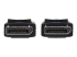 P580-006 - Eaton Tripp Lite Series DisplayPort Cable with Latching Connectors, 4K 60 Hz (M/M), Black, 6 ft. (1.83 m) - Close up