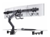 3M1A3SG-MONITOR-ARM - StarTech.com Crossbar Triple Monitor Desk Mount, VESA 75x75/100x100 - Back