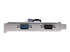 PCI2S5502 - StarTech.com 2-Port PCI RS232 Serial Adapter Card, PCI Serial Port Expansion Controller Card, PCI to Dual Serial DB9 Card, Standard (Installed) & Low Profile Brackets, Windows/Linux - 