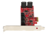 10P6G-PCIE-SATA-CARD - StarTech.com SATA PCIe Card, 10 Port PCIe SATA Expansion card, 6Gbps SATA Card, Low/Full Profile, Stacked SATA Connectors, ASM1062 Non-Raid SATA Controller Card / Adapter - Left side