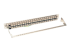N254-048-SH-6A - Eaton Tripp Lite Series 48-Port Cat6a Patch Panel Rackmount Shielded Feedthrough RJ45 1U - Left-angle