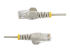 N6PAT200CMGRS - StarTech.com 2m Slim LSZH CAT6 Ethernet Cable, 10 Gigabit Snagless RJ45 100W PoE Patch Cord, CAT 6 10GbE UTP Network Cable w/Strain Relief, Grey, Fluke Tested/ETL, Low Smoke Zero Halogen - Multi-angle