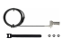 UNIVC4D-LAPTOP-LOCK - StarTech.com Universal Laptop Lock 6.6ft (2m), Security Cable For Notebook Compatible With Noble Wedge/Nano/K-Slot; Keyless Combination Locking Cable - Front