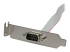 PLATE9M16LP - StarTech.com 1 Port 16in DB9 Serial Port BRacket to 10 Pin Header - Close up
