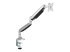 ARMPIVOTHD - StarTech.com Desk Mount Monitor Arm, Heavy Duty Ergonomic VESA Monitor Arm, Single Display up to 9kg, Full Motion, Height Adjustable, Articulating, Aluminum, C-Clamp/Grommet, Silver - Left-angle