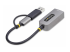 C21GA-USB-ETHERNET - StarTech.com USB-C to Ethernet Adapter w/USB-A Adapter, Realtek RTL8153B - Back