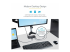 SV221HUC4K - Startech 2 Port Hybrid USB-A + HDMI & USB-C KVM Switch, Single 4K 60Hz HDMI 2.0 Monitor, Compact Desktop and/or Laptop HDMI KVM Switch, USB Bus Powered, Thunderbolt 3 Compatible - Left-angle
