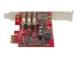PEXUSB3S3GE - StarTech.com 3 Port PCI Express USB 3.0 Card + Gigabit Ethernet - Back